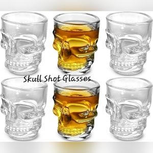Skull Glass Shot Glasses